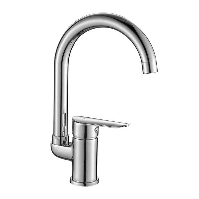 Bateria zlewozmywakowa Kuchinox stojąca Cento Ruchoma wylewka U chrom 1 szt.