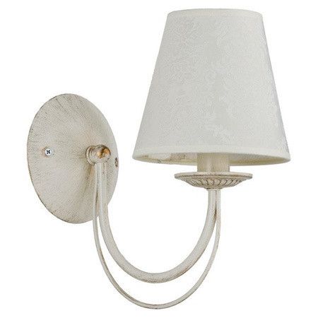 Kinkiet ścienny Alfa Irma biały 1 x E14 x 10W IP20 wym: 28 x 16 x 26 cm - 1 szt.