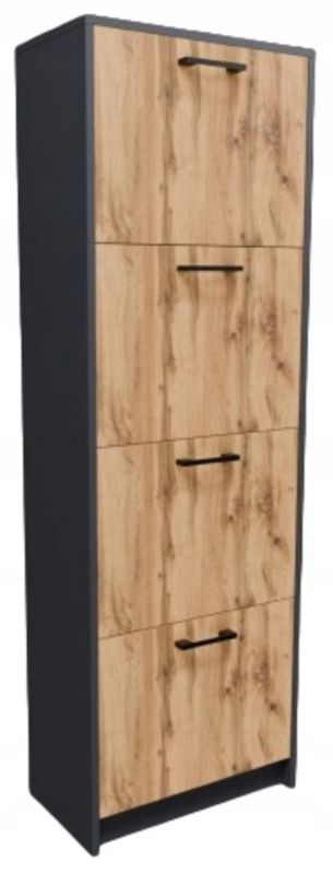 Szafka na buty Matkam 4S regał Rob grafit-wotan 1 szt.