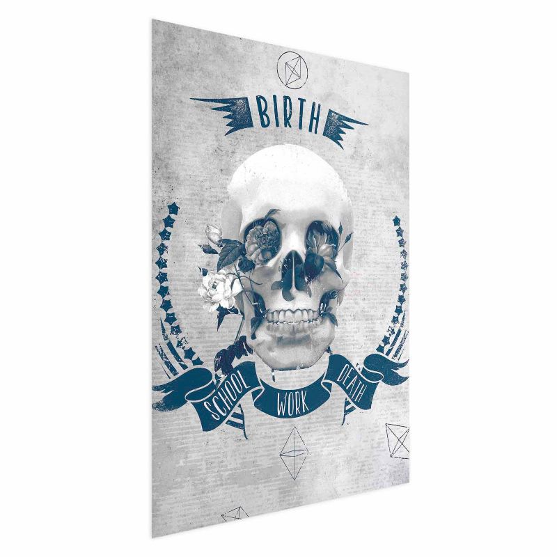 Plakat Artgeist Life Is Brutal 40x60 cm bez ramy 1 szt