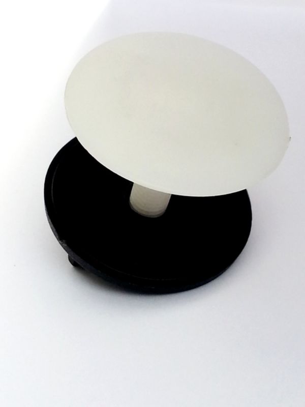 Zaślepka do umywalki/zlewu biała