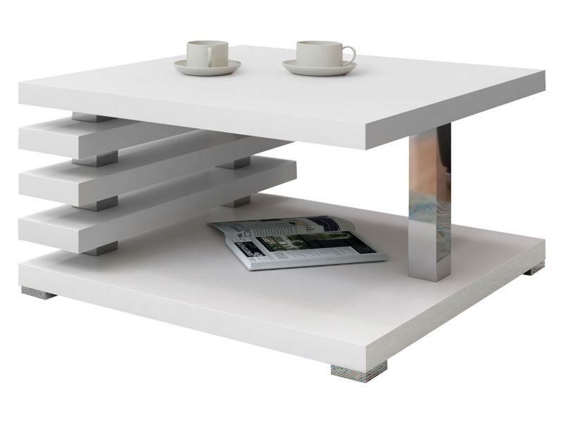 Stolik kawowy MIRJAN 24 Kyoto biały 1 szt.