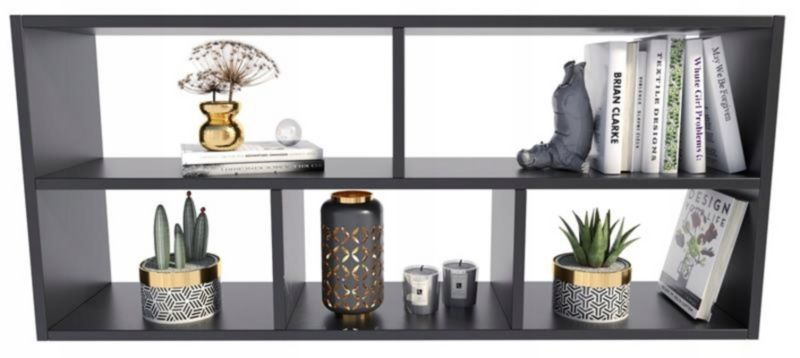 Półka Matkam wisząca TEO ścienna Per czarny 1 szt.