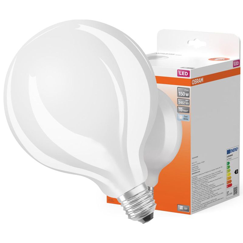 Żarówka LED Osram G125 Kula E27 17W 2452lm 4000K 320st Filament 1 szt.