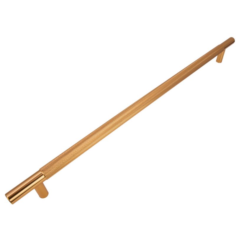 Uchwyt meblowy B&B reling ryflowany 320 mm złoty 1 szt