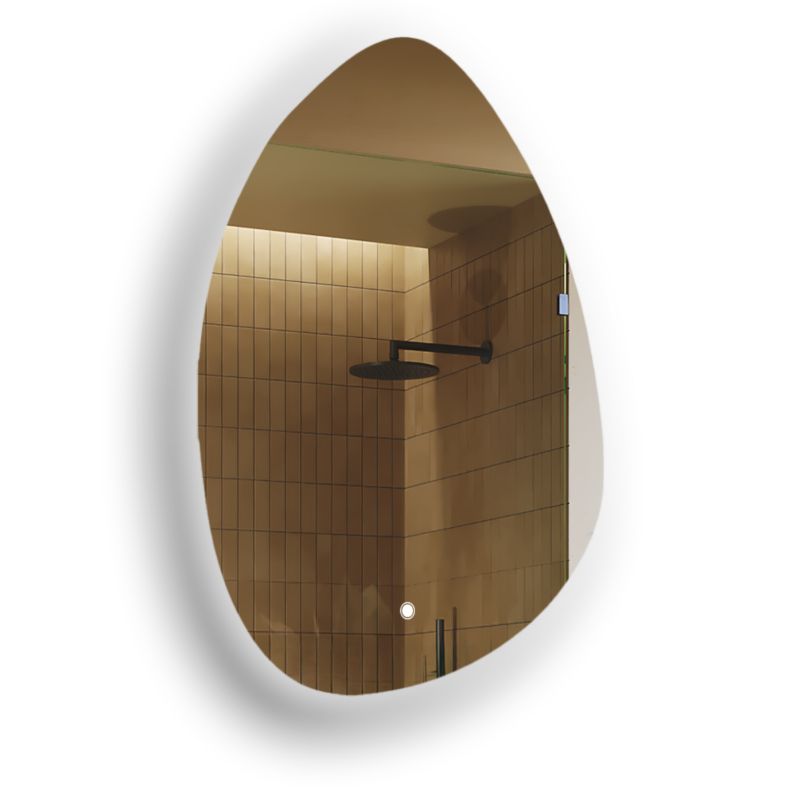Lustro łazienkowe Artforma LED 64x94cm nieregularne LED Dual włącznik SFLA221 1szt.