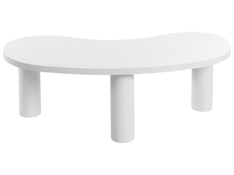 Stolik kawowy Auburn MDF Biały 1 szt.