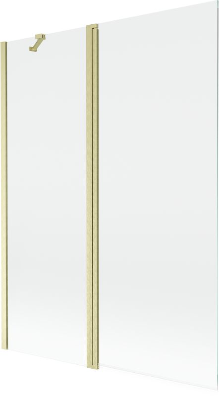 Parawan nawannowy Mexen Mist złoty szczotkowany 130 x 150 cm 2-skrzydłowy - 8A9-130-011-55-00 1 szt.