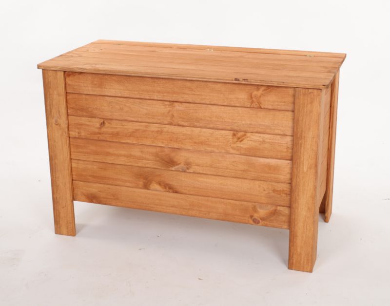 Skrzynia ogrodowa sosnowa MODO24 kufer z siedziskiem eko 1 szt.