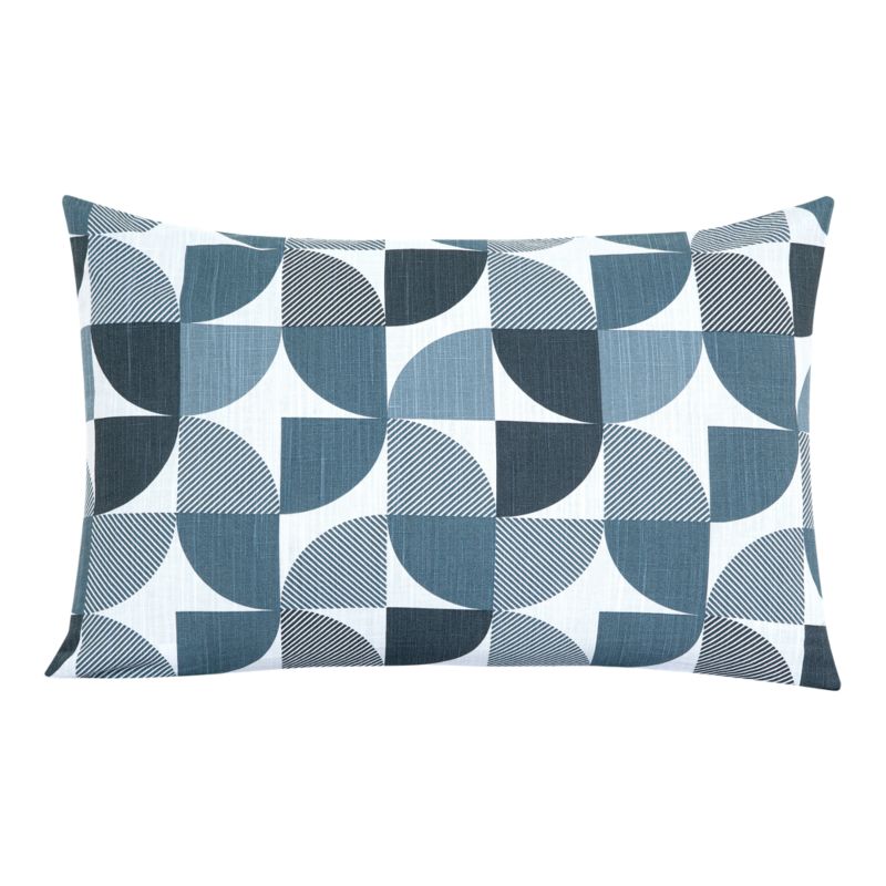 Poszewka GoodHome bawełniana wzór 40 x 60 cm morski