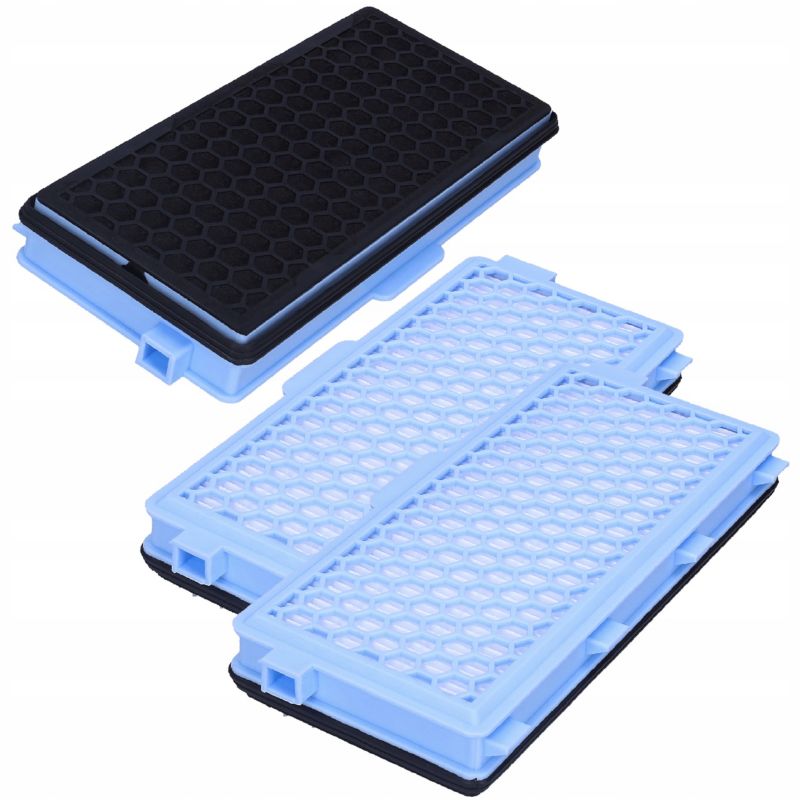 Filtry do odkurzacza, zamiennik do Miele Complete C2 C3 Compact C1 C2, HEPA, 2szt