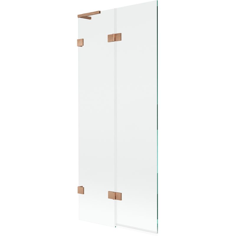 Parawan nawannowy 2-skrzydłowy Mexen Lunar L miedź szczotkowana 80 x 150 cm 1 szt