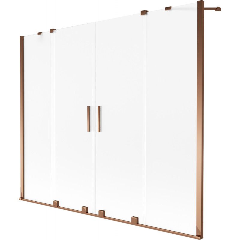 Parawan nawannowy Mexen Velar różowe złoto 200x150 cm 1 szt.