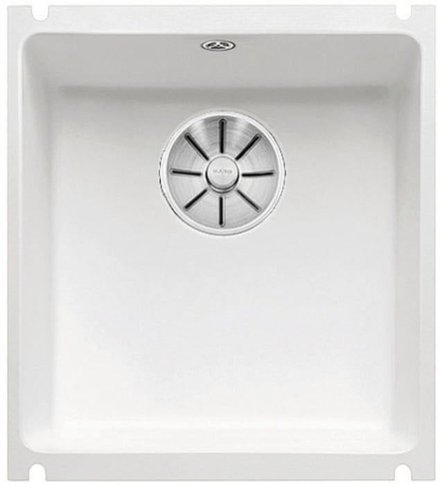 Zlewozmywak ceramiczny Blanco Subline 375-U biały 41,4x45,6 cm powłoka PuraPlus 1 szt.