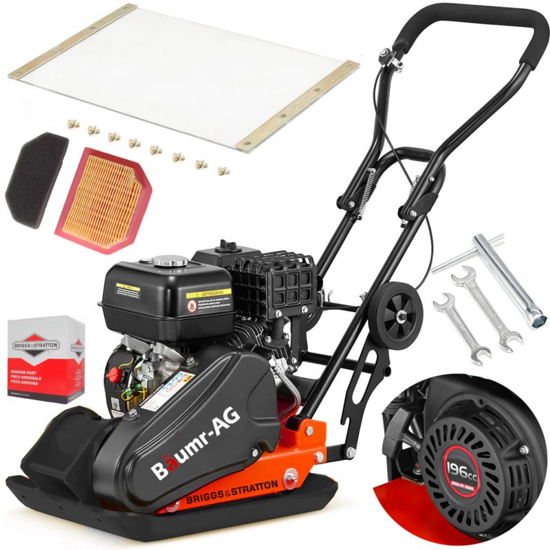 Zagęszczarka gruntu ubijak BAUMR-AG 90 kg silnik BRIGGS & STRATTON + GRATISY 1 szt