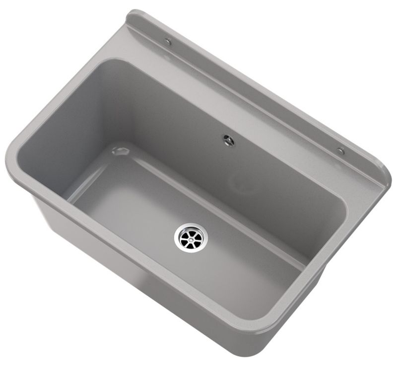 Zlew Gospodarczy Granitan Large Garaż, Kotłownia Pralnia z Baterią i Syfonem 1kpl.