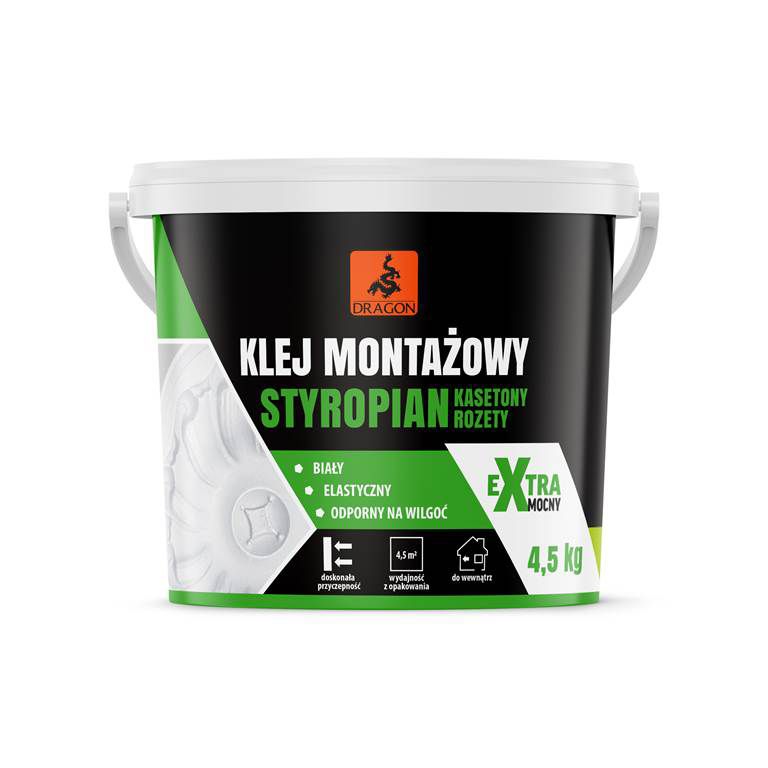 Klej do styropianu Dragon 4,5 kg