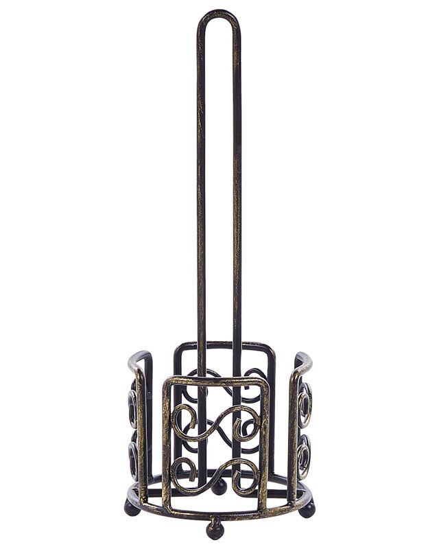 Stojak na papier toaletowy Mandi Metal Czarny 1 szt.