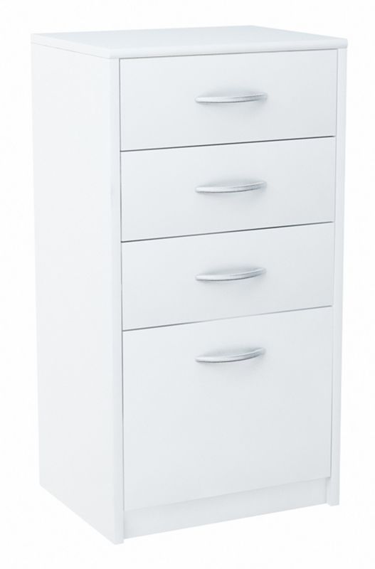 Komoda Matkam 45 cm 4S szafka 4 szuflady Rob biały 1 szt.