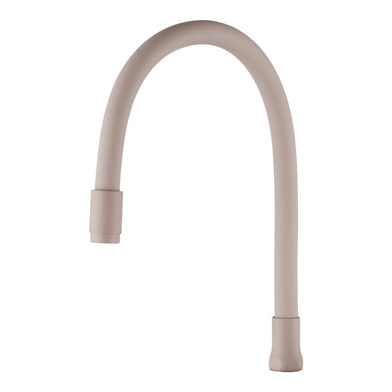 Jednofunkcyjna elastyczna wylewka Invena do baterii, beżowy 1 szt.