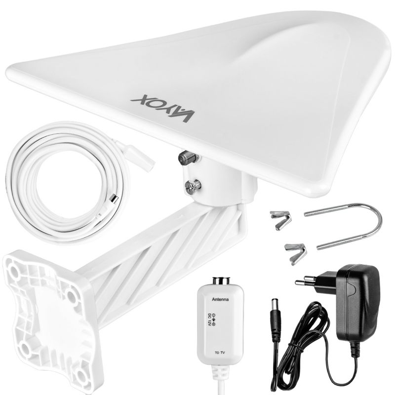 Antena kierunkowa Vayox VA0022 DigiActiv VHF UHF DVB-T2 4K filtr LTE 5G 1 szt.