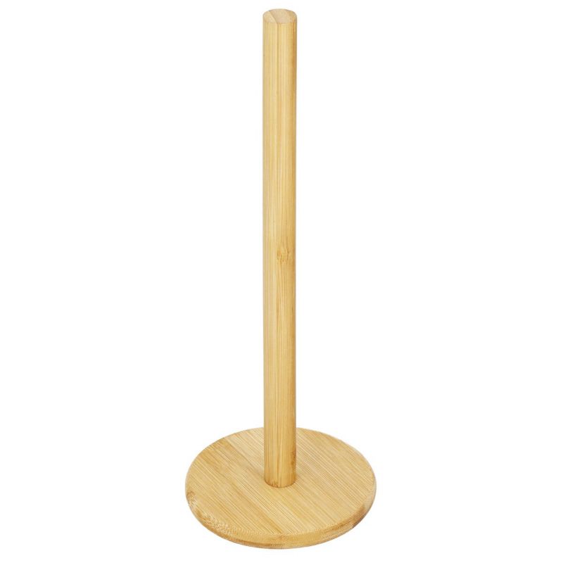 Stojak na papier ręcznikowy Springos naturalny stojak kuchenny bambusowy 1 szt.