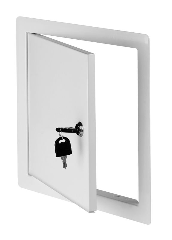 Drzwiczki rewizyjne metalowe Diall z zamknięciem 60 x 60 cm białe