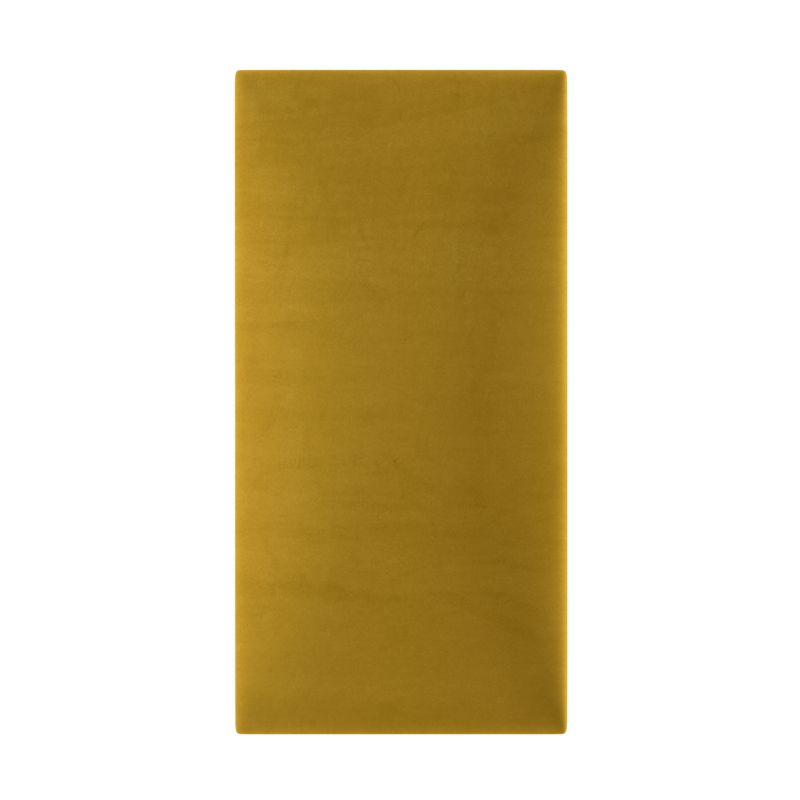 Panel ścienny tapicerowany Stegu Mollis prostokąt 60 x 30 cm żółty - 1szt.