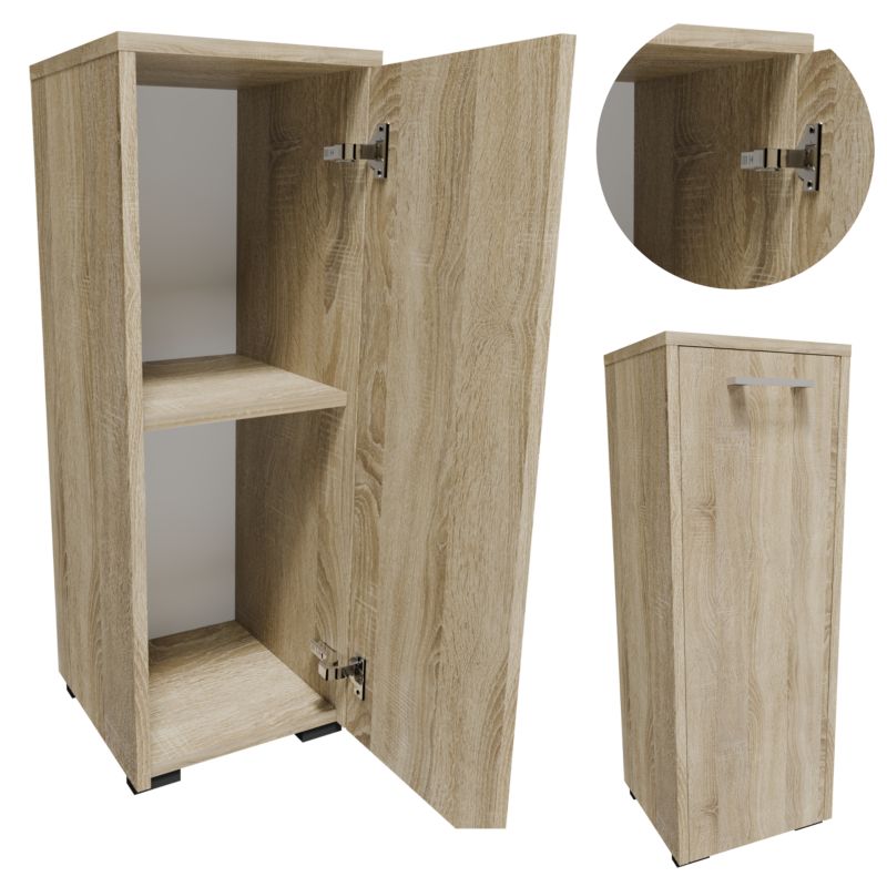 Szafka Matkam łazienkowa FS30SON 30cm stojąca dąb sonoma 1 szt.