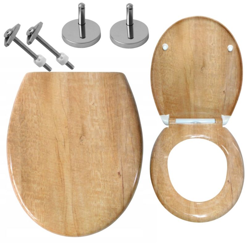 Deska sedesowa Estiva Dec 15 wolnoopadająca duroplastowa wzór 1 szt.