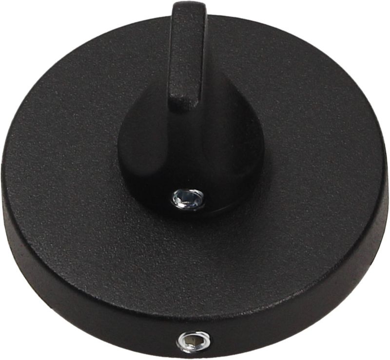 Szyld drzwiowy Gamet Organic dolny WC czarny mat struktura