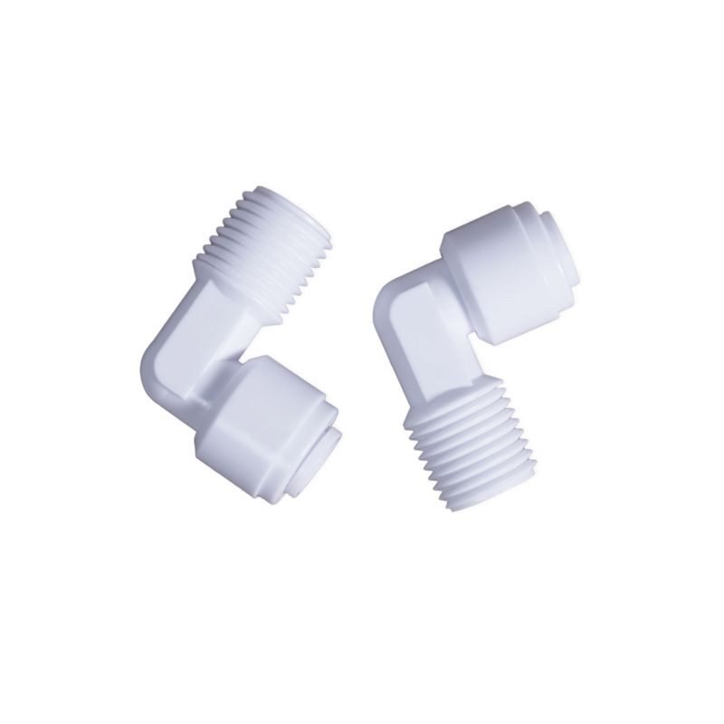 Kolano Klarwod 1/4" 2 szt.