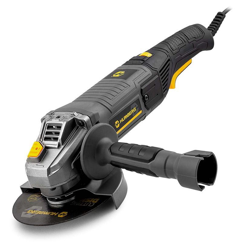 Szlifierka kątowa DIAX Humberg kątówka regulacja obrotów 1200W 10 tarcz 125mm 1 szt.