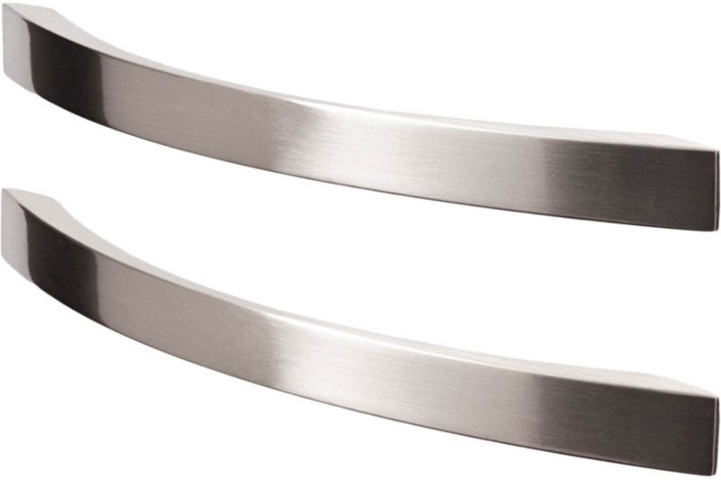 Uchwyt meblowy GoodHome Sabaku C 260 mm stal szczotkowana 2 szt.