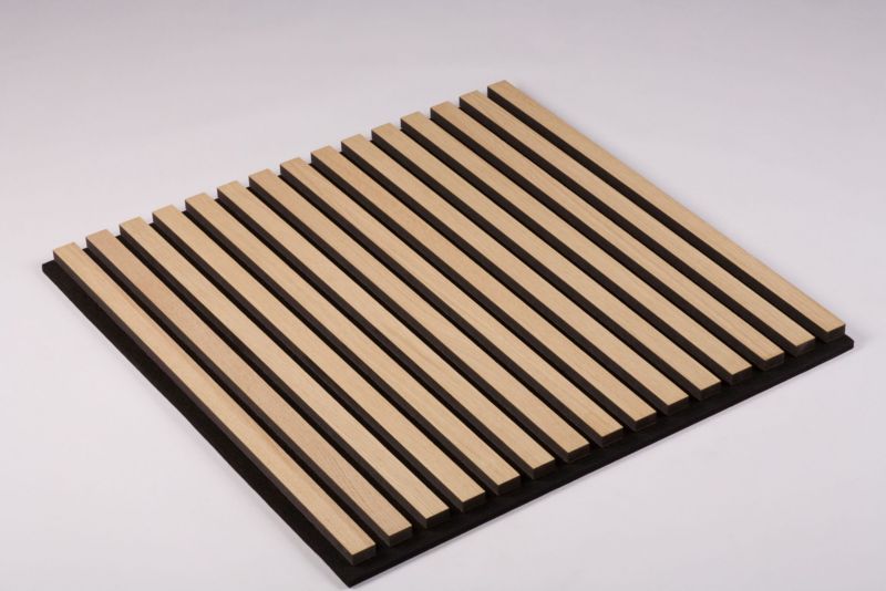 Panel ścienny Nordic Acoustics Panel akustyczny PREMIUM Kwadrat60 Klasyczny Dąb 600x600mm 1 szt.