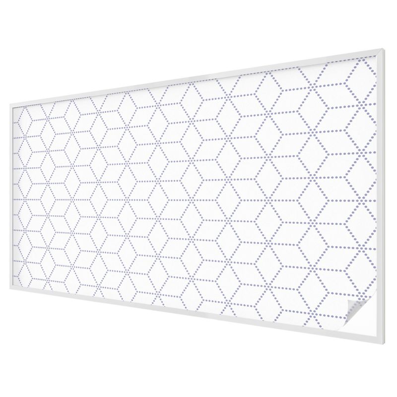 Folia Na Okno Wallfluent 200x116 cm Chroni Prywatność i Zapewnia Dyskrecję Delikatny geometryczny wzór kropkowany 1 rol.