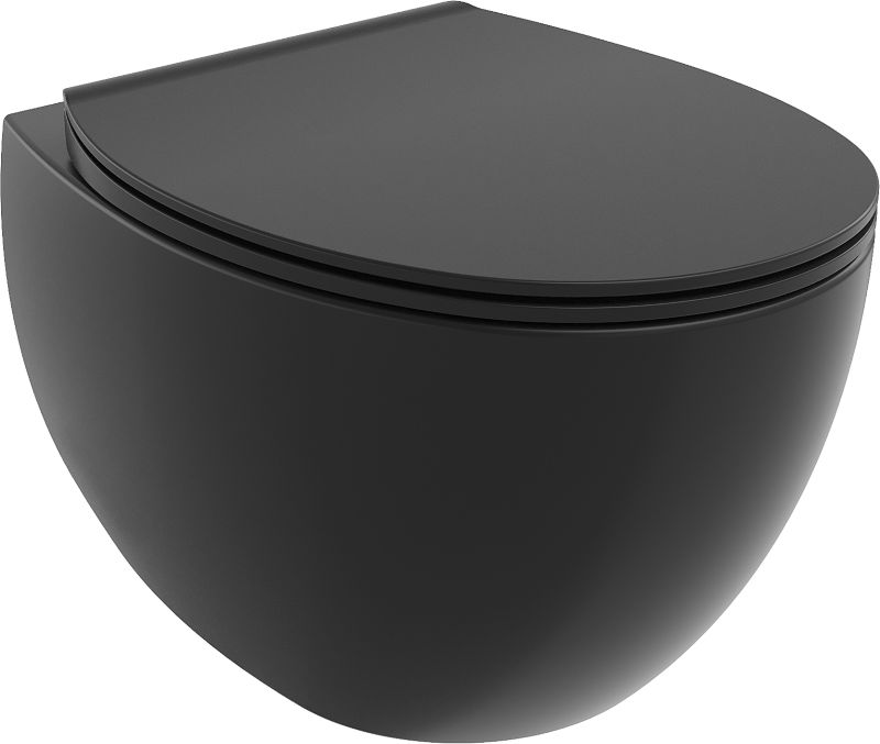 Miska wc wisząca Mexen Egg czarny 50x37x36 cm 1 szt.