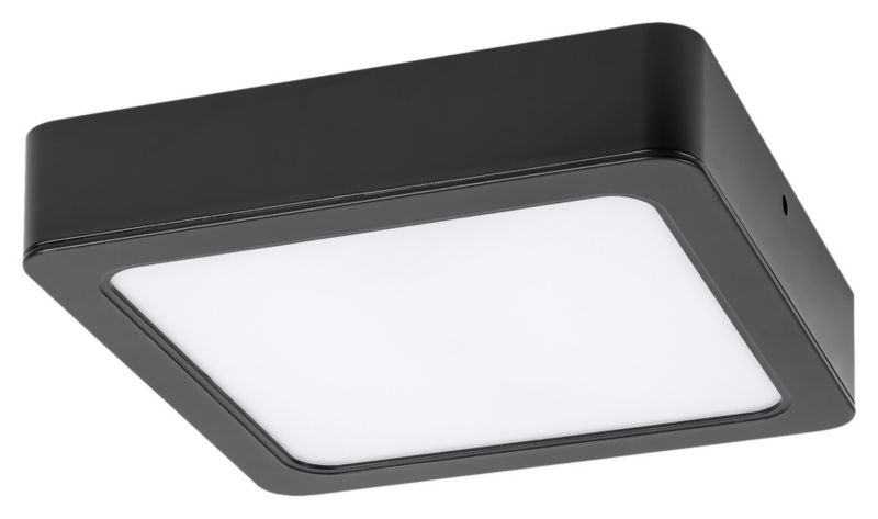 Plafon Rabalux Shaun2 czarno-biały LED 24W 4000K 2450lm IP20 wym: 3,3 x 22 x 22 cm tworzywo sztuczne - 1 szt.