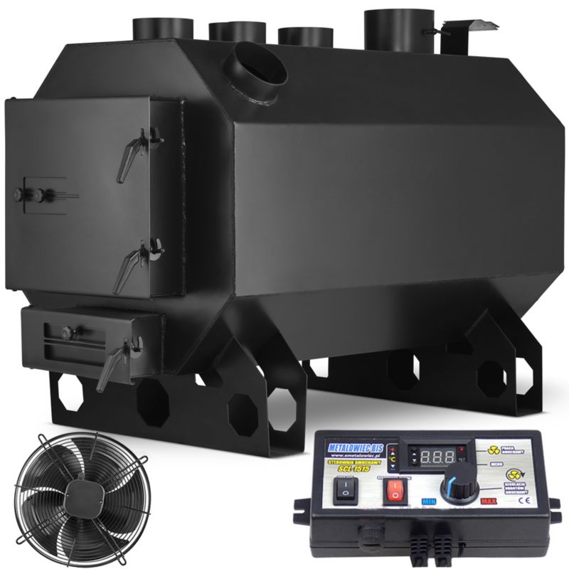 Piec nadmuchowy z nadmuchem grzewczy OKTAGON dmuchawa wentylator 45kW