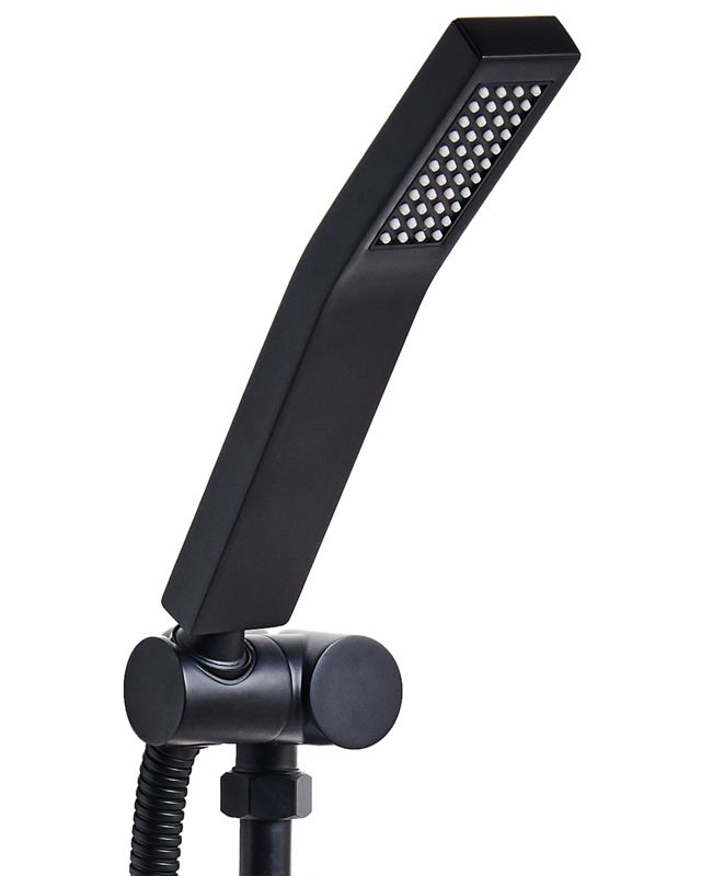 Słuchawka prysznicowa Amboro Czarny 1 szt.