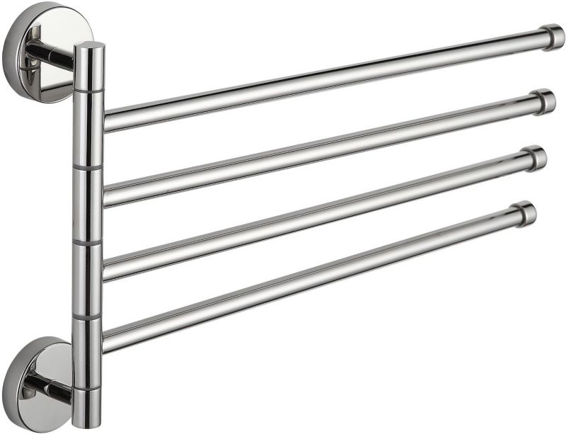 Wieszak na ręczniki z ruchomym ramieniem Mexen Inny chrom 34x19 cm 4 szt.
