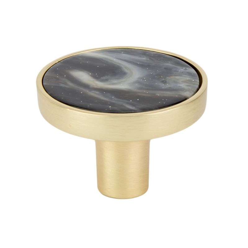 Gałka meblowa Schaffner Pearl 32 mm czarna