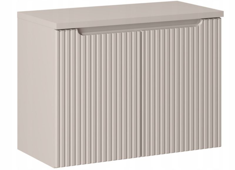 Szafka pod Umywalkę łazienkowa 80 cm Wisząca z Blatem Kaszmir Nova Kaszmir 2 Drzwi Furnidea 1 szt.