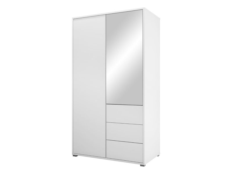 Szafa MIRJAN 24 z lustrem Gesita 2D3SZ biały 1 szt.