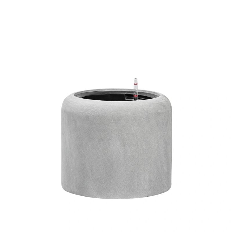 Doniczka Lechuza Z Włókna Szklanego Na Taras Do Domu AMBIENTE 35 Szary beton 1 szt