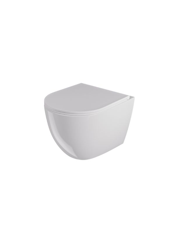 Miska WC Uptrend CANEO biały połysk, VORTEX 1 szt.