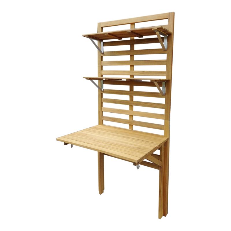 Stół GoodHome Denia akacja