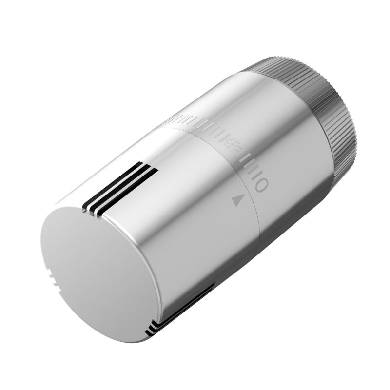 Głowica Termostatyczna Granitan Termostat Do Grzejnika Pokrętło Regulator Temperatury Chrom 1 szt.