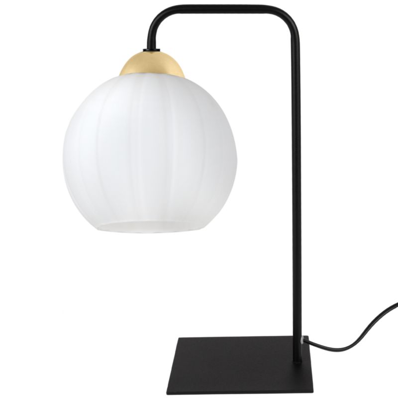 Lampa stołowa nocna Light Home Costa 1x E27 60W czarny/biały/złoty 1szt.