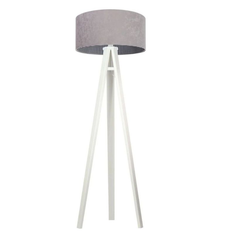 Lampa Bps Koncept stojąca HOME 50 szara/biała 1 szt